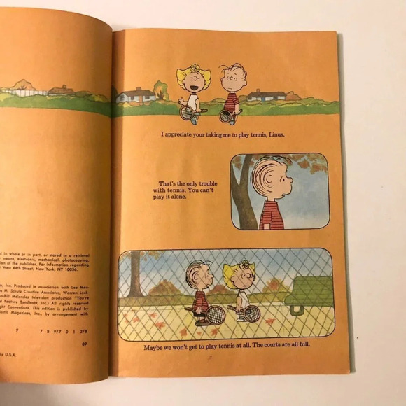 Vintage 1976 Youre A Good Sport Charlie Brown Special Charles M  Schulz - Picture 14 of 16